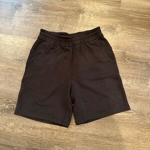 Lululemon high rise sweat shorts